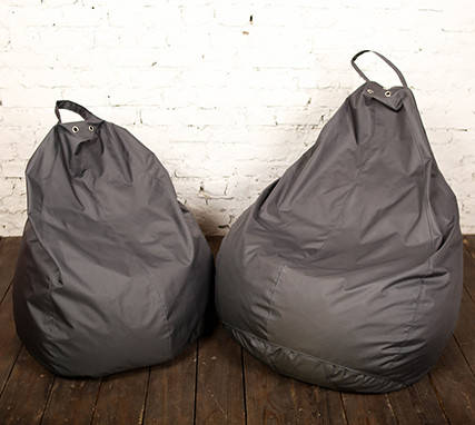 

Кресло-мешок Груша оксфорд серый (510)