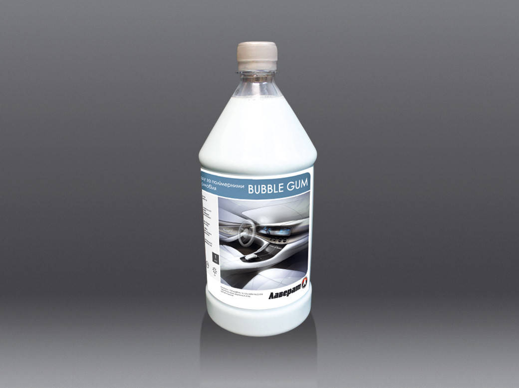 

Полироль для пластика BUBBLE GUM, 1 л.