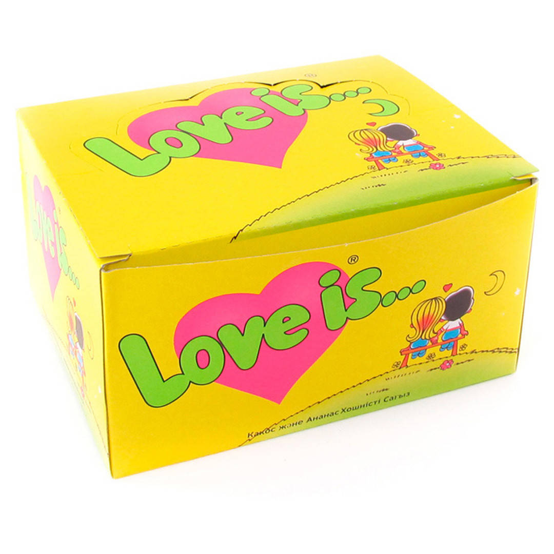 

Жвачки "Love is..." кокос-ананас