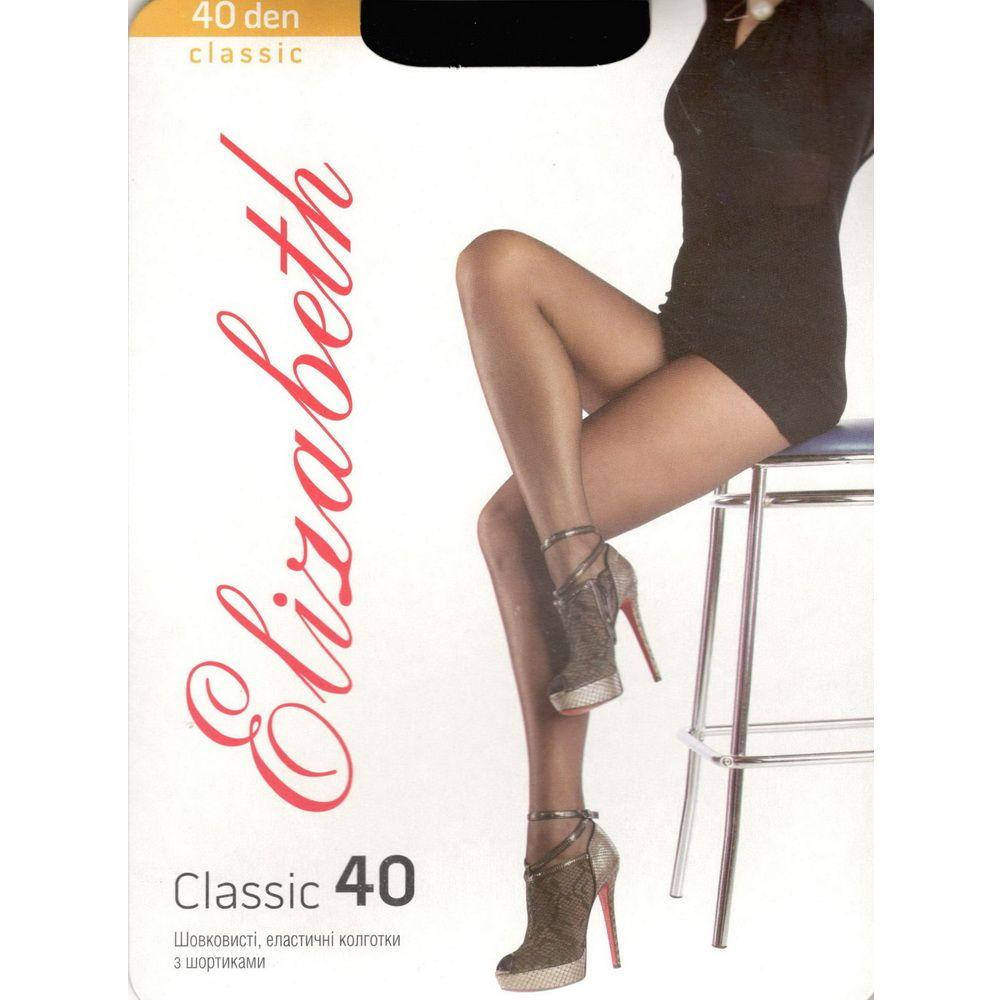 

Колготи жіночі ТМ ELIZABETH 40 DEN Classic (6, чорн)