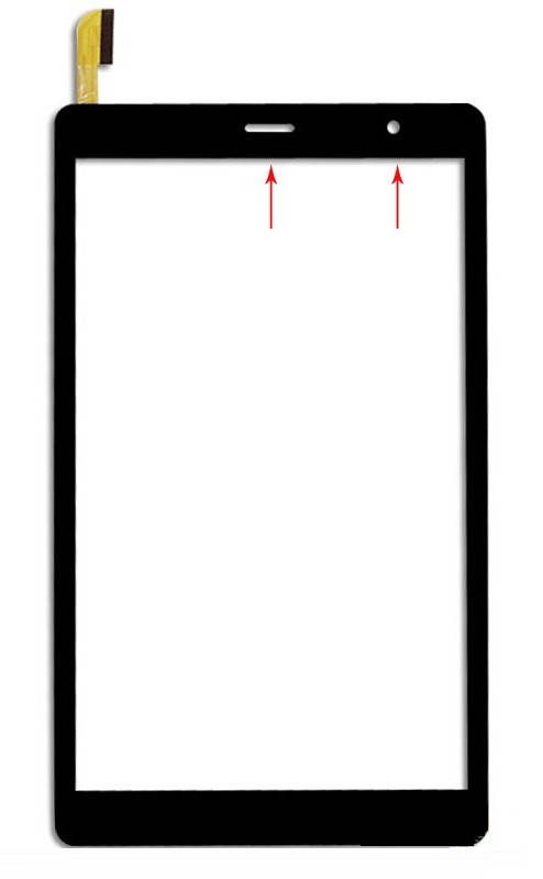 

Тачскрин / Сенсор Sigma A83 HZYCTP-802018A Черный