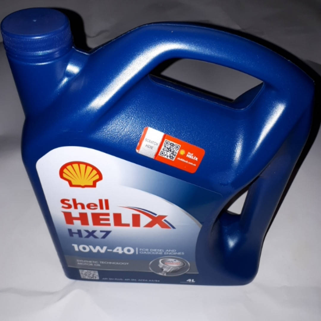 

Масло моторное Shell Helix HX7 10W-40 4L