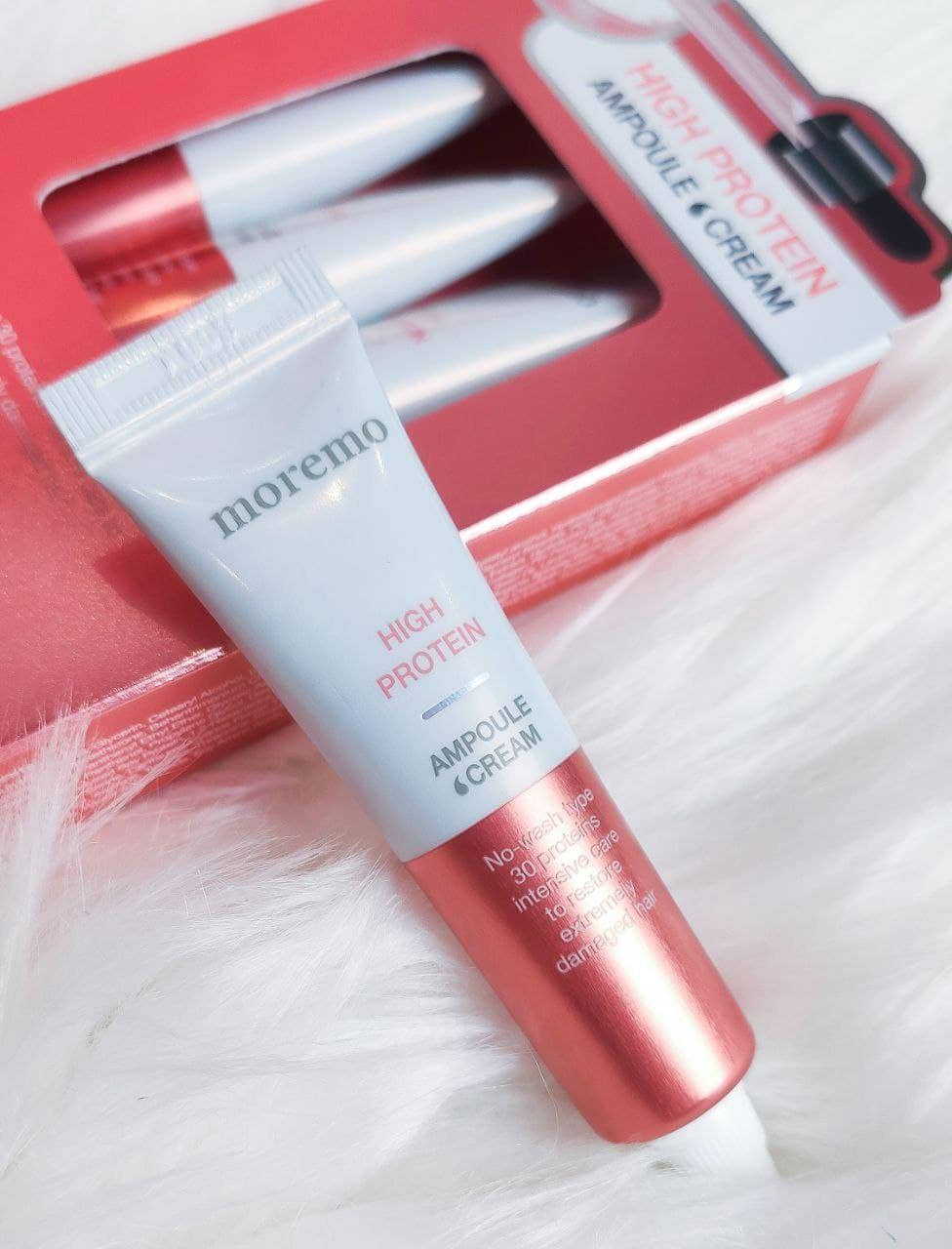 

Протеиновая крем-ампула для волос MOREMO High Protein Ampule Cream 15 мл