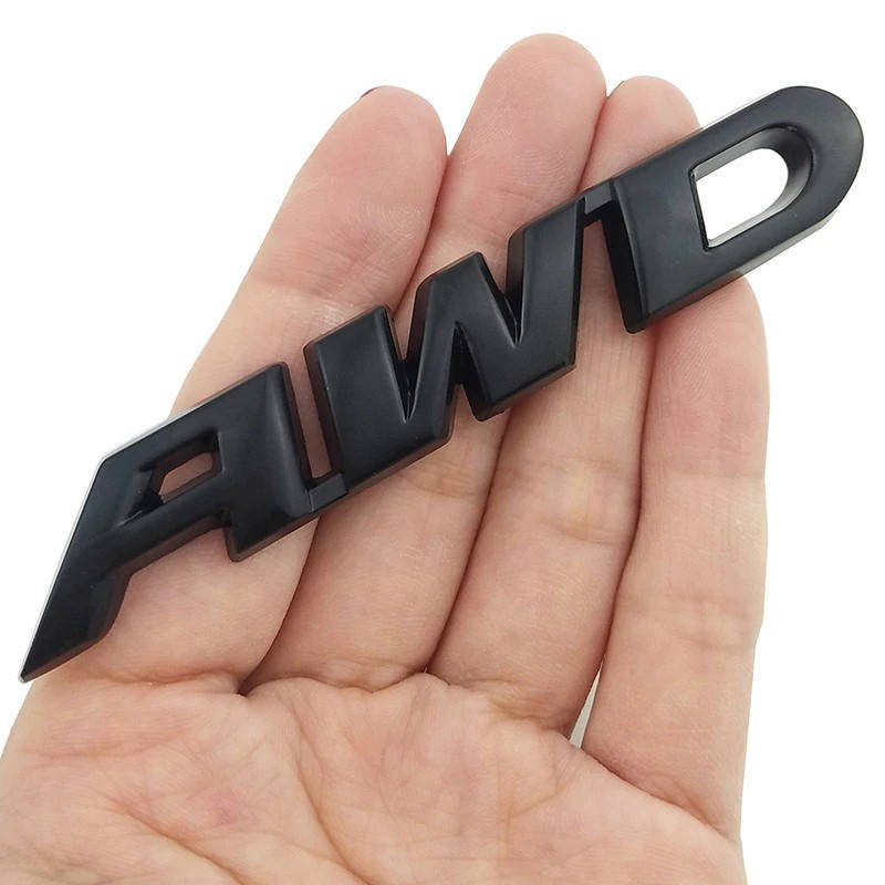 

3D эмблема AWD - черные