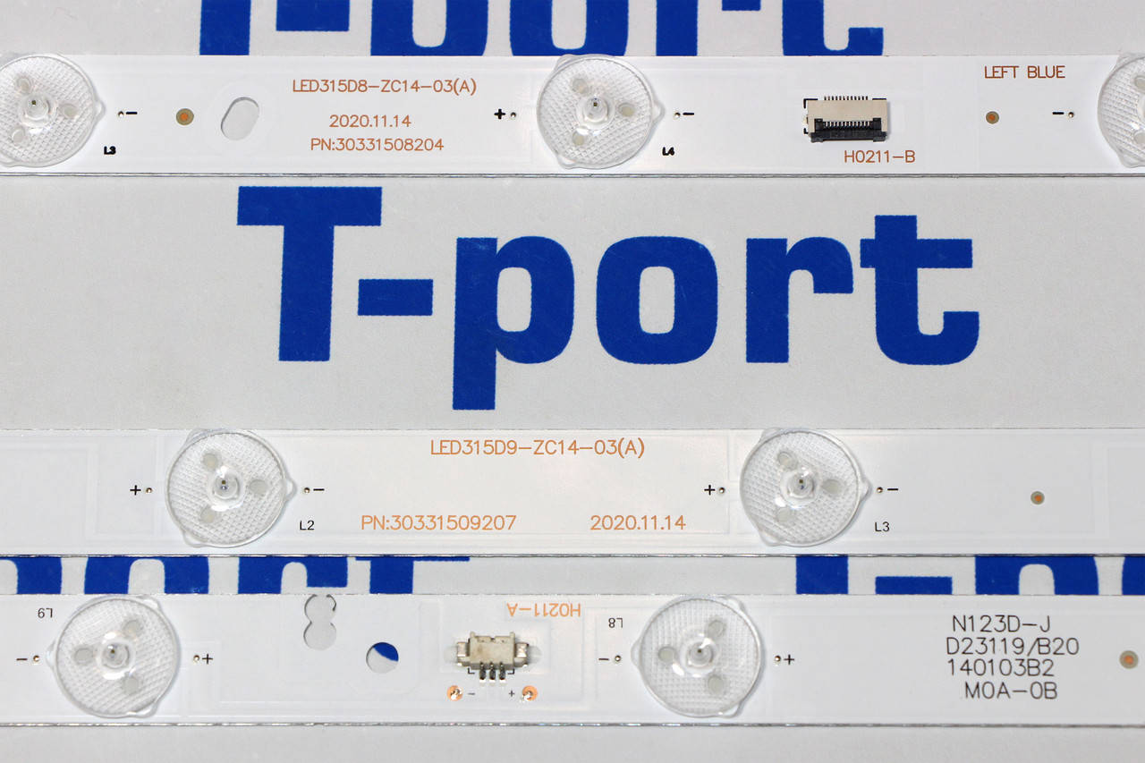 

Комплект подсветки LED315D8-ZC14-03(A)+ LED315D9-ZC14-03(A)