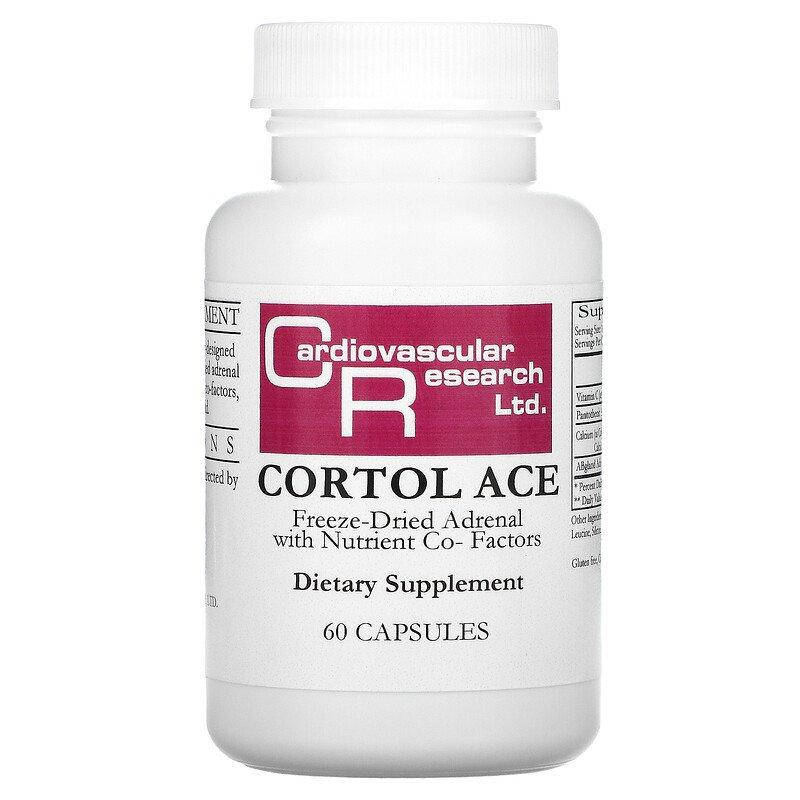 

Кортол, Cortol Ace, Cardiovascular Research Ltd., 60 капсул (CVR-03504)