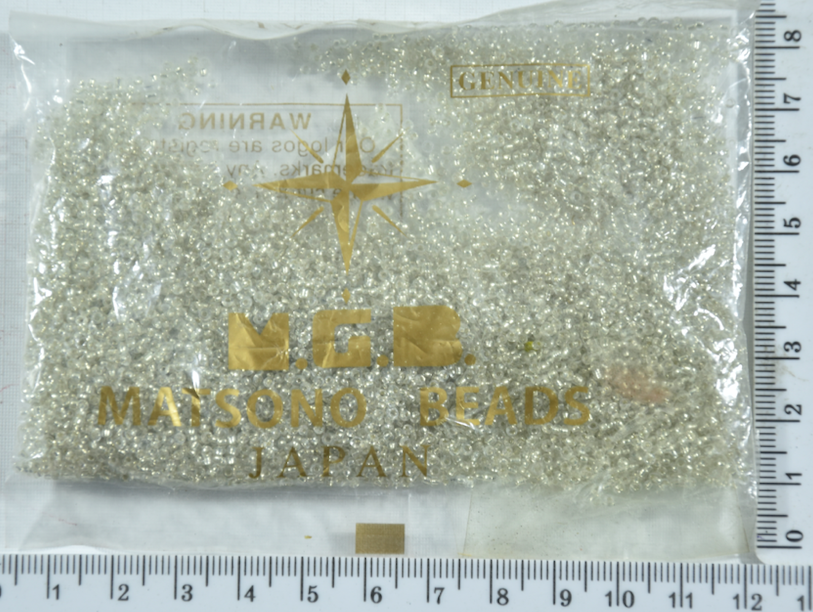 

Бисер №15 "MATSUNO"-Япония(50гр) серебро уп=1шт