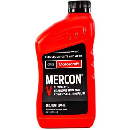 

Трансмиссионное масло Ford Motorcraft Mercon V, 0,946 л (xt5qmc)