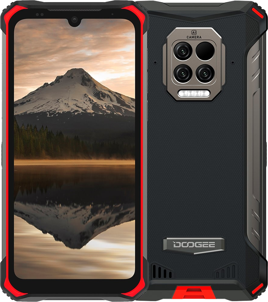 

Doogee S86 6/128GB, 8500 mAh, NFC, IP68/IP69K, Android 11, Громкий динамик, Gorilla Glass, Дисплей 6.1" Flame Red (Красный)