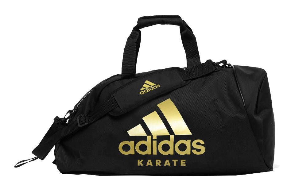 

Спортивная сумка Adidas Karate 62х31х31 см (ADIACC055K) Black/Gold, Черный