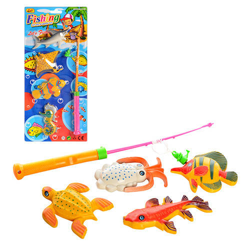 

Рыбалка 1832 магнитная удочка рыбки 4шт рибалка, см. описание