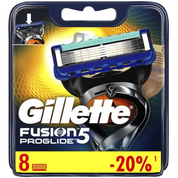 

Сменные кассеты для бритья Gillette Fusion 5 ProGlide, 8 шт