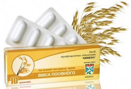 

Свечи с экстрактом овса посевного №10, Авиценна
