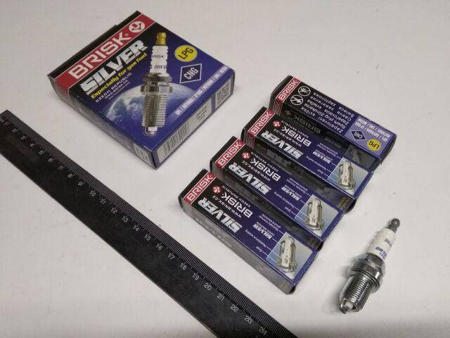 

Свеча зажигания BRISK Silver DR15YS (ВАЗ 2112) (для газ.оборуд.)
