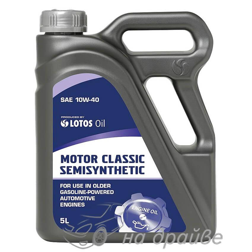 

Масло моторное MOTOR CLASSIC SEMISYNTHETIC SG/CE 10W40 5 л Lotos Oil