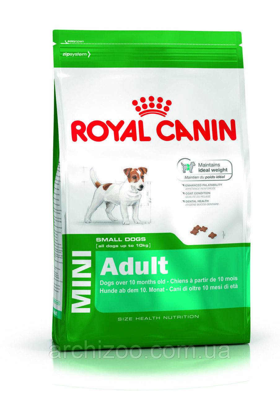

Royal Canin Mini Adult 15кг для собак мелких пород от 10 мес. до 8 лет