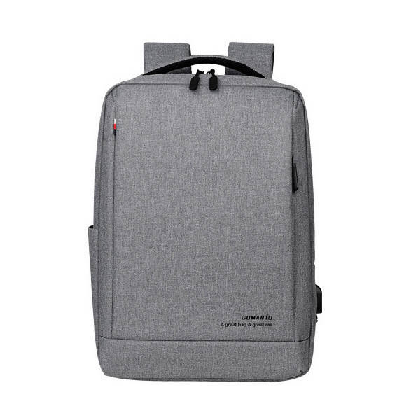 

Рюкзак противоударный для ноутбука 15,6" с USB, серый цвет ( код: IBN010S )
