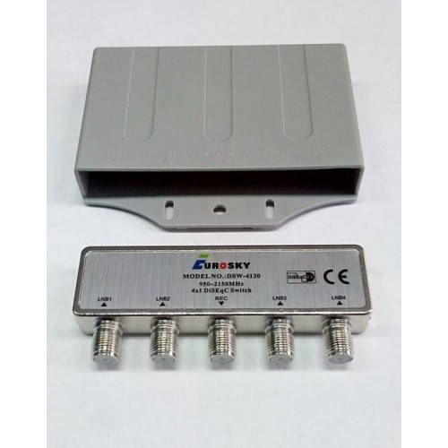 

DiSEqC 2.0 4x1 Eurosky DSW-4130 в кожухе