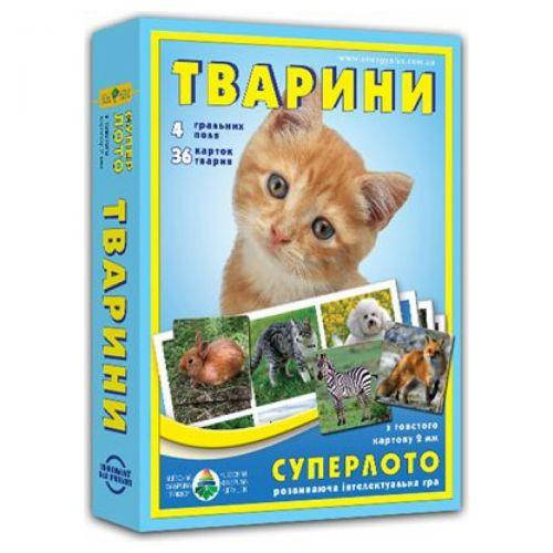 

Игра "Супер ЛОТО. Животные"