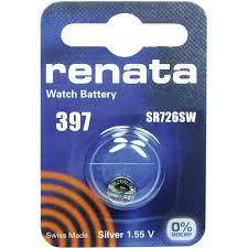 

Батарейка Час.726(2) Renata 397