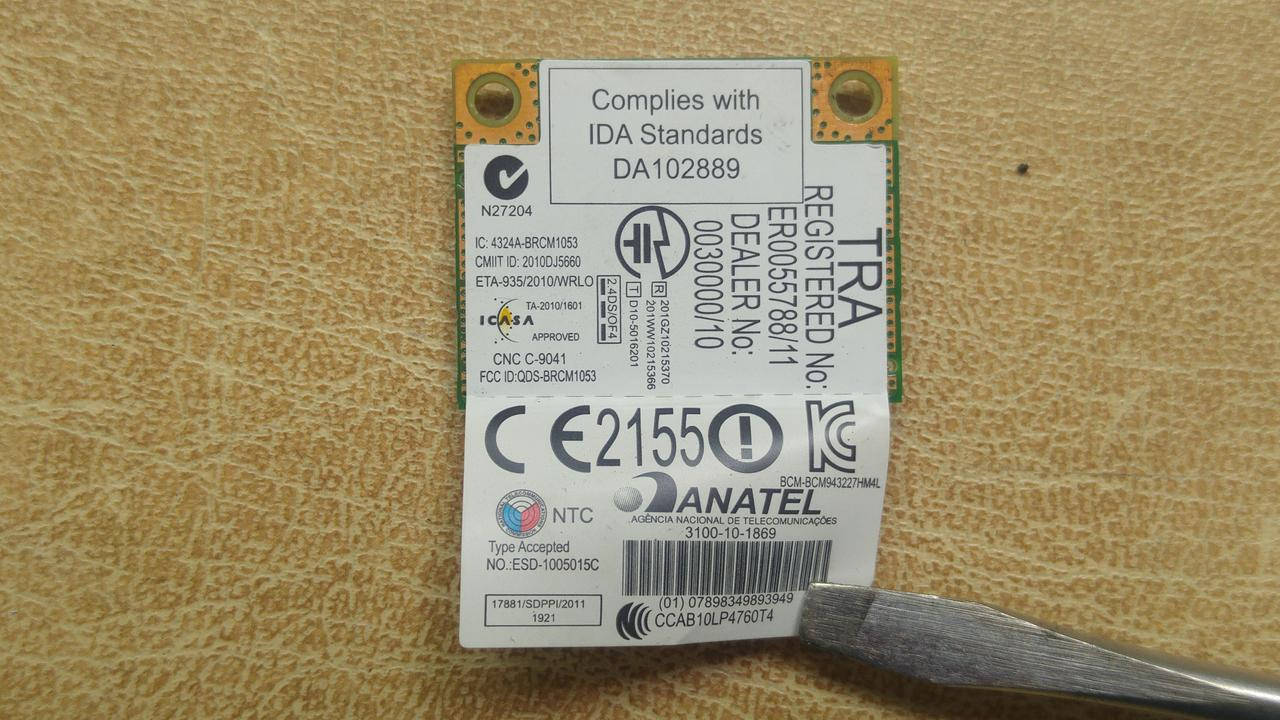 

Б/У WI-FI карта на Acer 5750