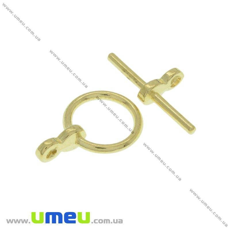

Тогл, Золото, 17х11 мм, 1 шт (ZAM-025921)