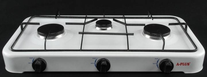 

Газовая плита Rainberg RB-003/Aplus настольная на 3 комфорки