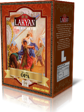 

Чёрный крупнолистовой цейлонский чай Lakyan OPA (ОПА) 450г