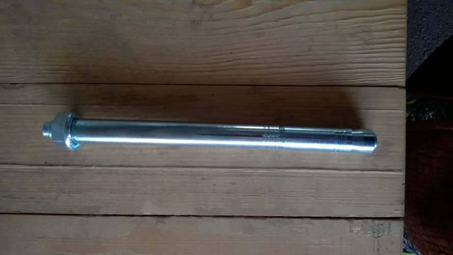 

Анкер с гайкой двухраспорный М16/20*350