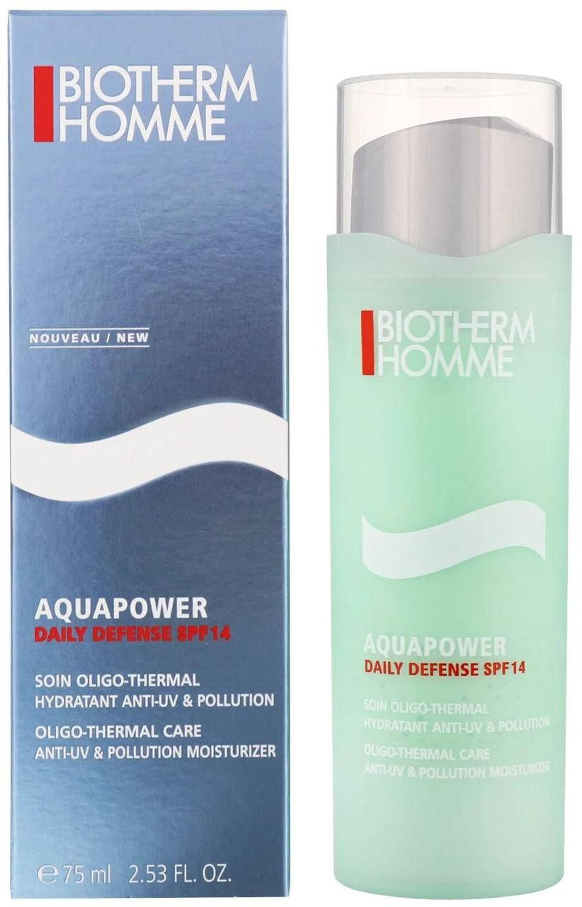

Защитный гель для лица Biotherm Homme Aquapower Daily Defense Spf14 75ml