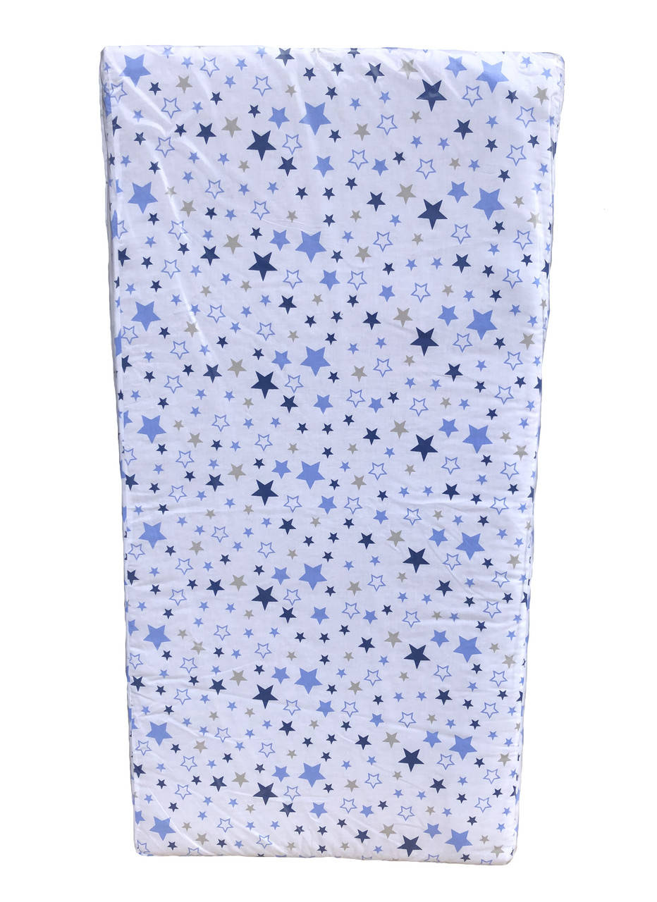 

Матрас детский ортопедический Baby Comfort Соня №8 (120*60*8 см) Звёздочки голубые