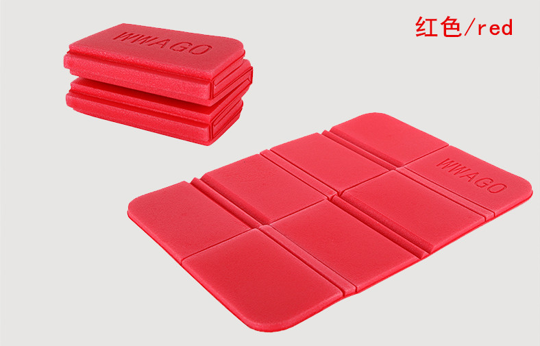 

Сидушка «WWAGO» / коврик / каремат гармошка складная компактная туристическая портативная КРАСНЫЙ