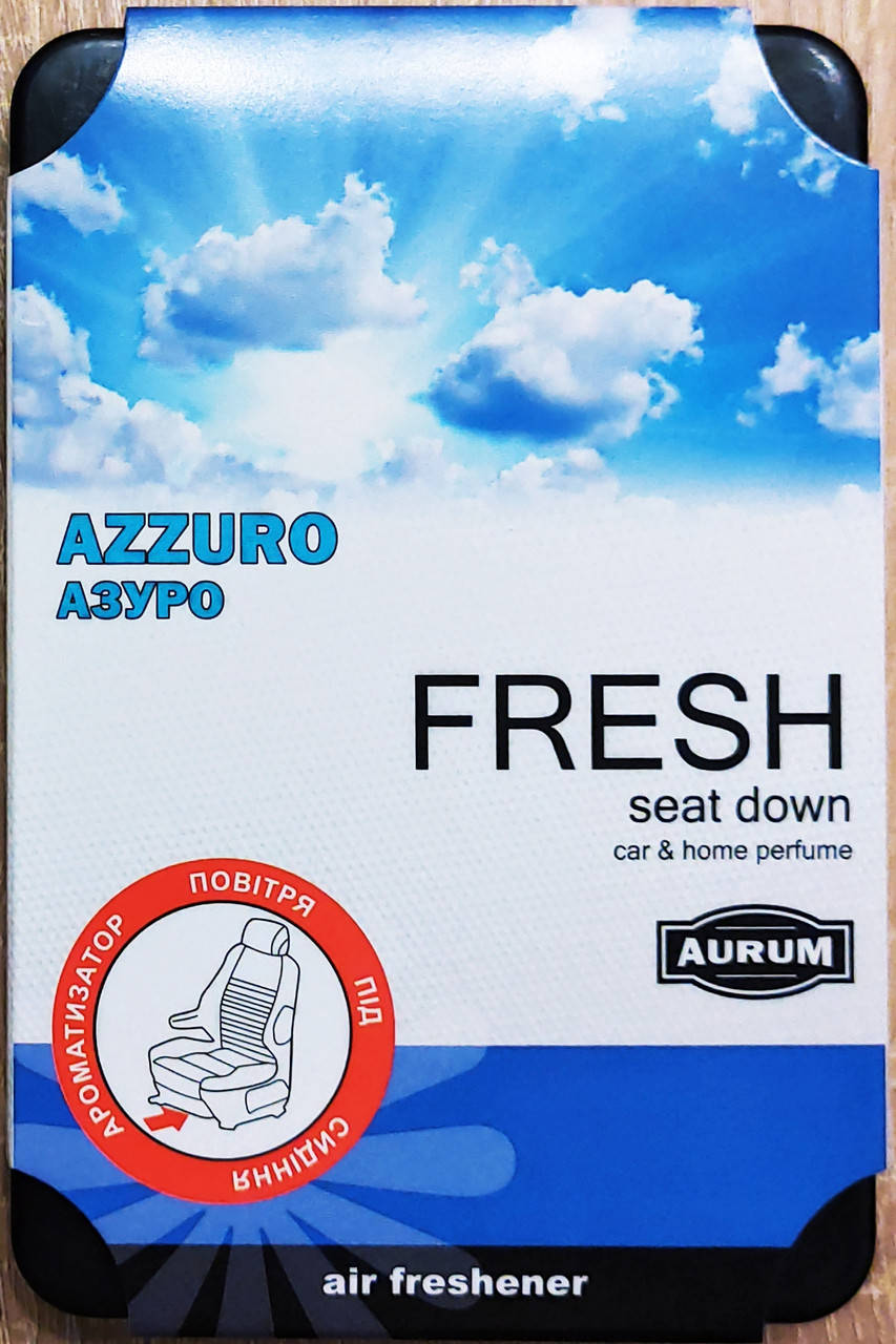 

Ароматизатор AURUM FRESH (под сиденье) Azzuro / Азуро