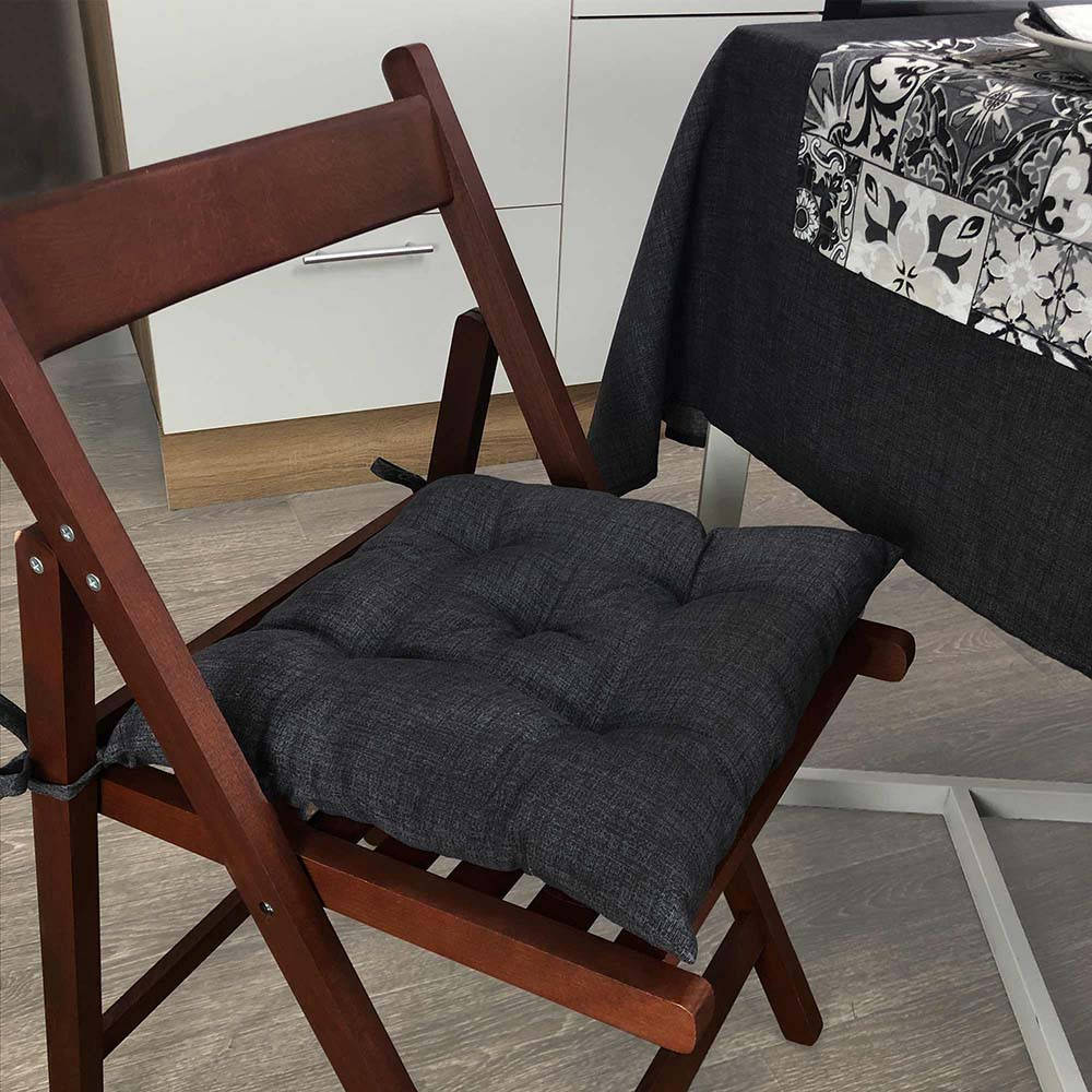 

Подушка на стул ТМ Прованс Milan Black, Серый