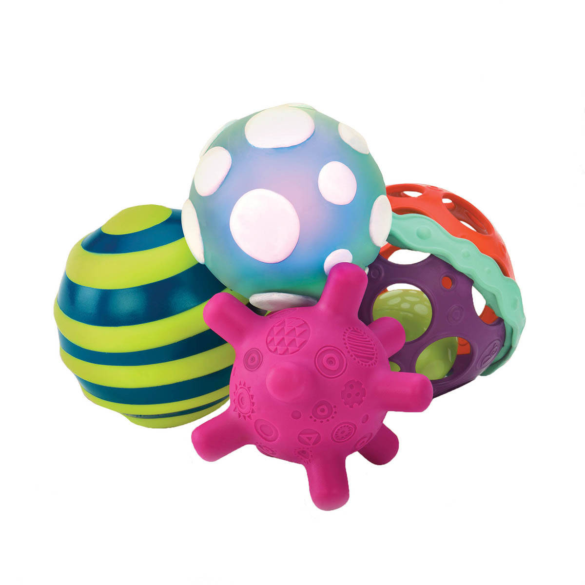 

Игровой Набор - Звездные Шарики Battat Ball-a-balloos Textured Balls Set BX1462Z