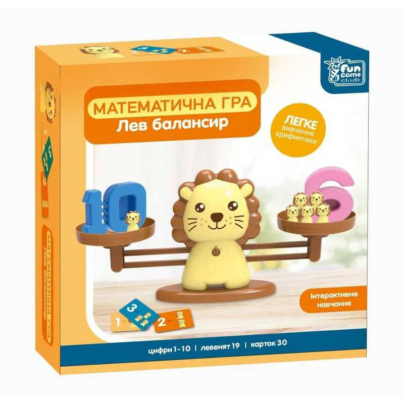 

Развивающая математическая игра Лев балансир 32846 Fun Game, Разные цвета