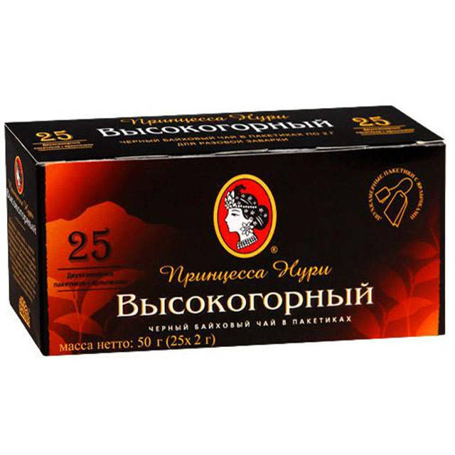 

4085-чай принцесса Нури высокогорный 25 пакетов