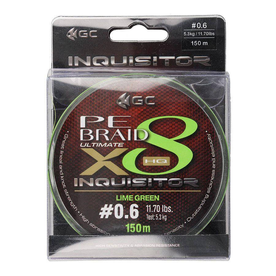 

Шнур Golden Catch Inquisitor X8 LG 150м 0.148, Золотистый