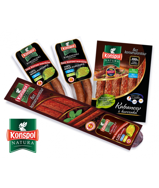 

Сосиски куриные Konspol 280гр