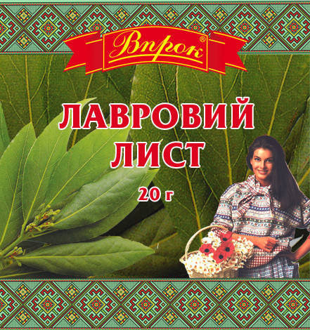 

Лавровый лист 20 г ТМ "Впрок"