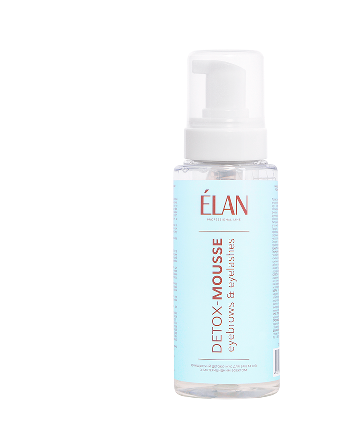 

Очищающий детокс-мусс для бровей и ресниц