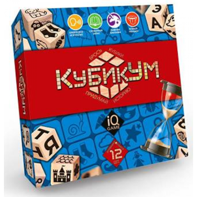 

Игрa "КубикУм" русская. арт. G-KU-01