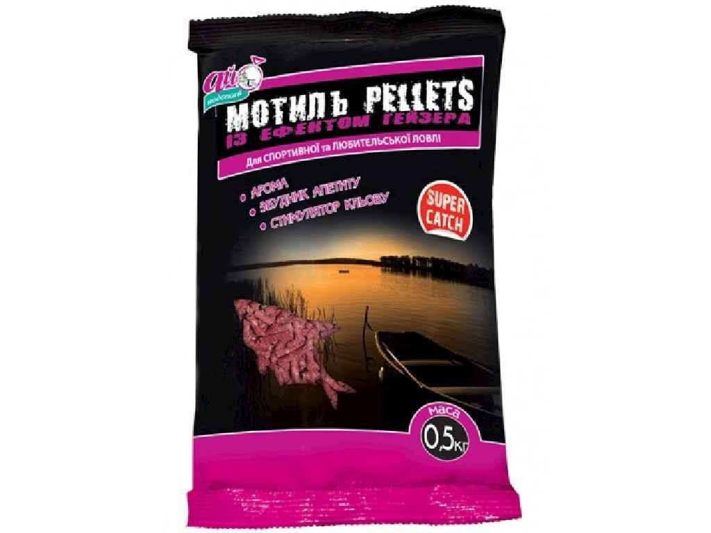

Pellets МОТИЛЬ із ефектом гейзера (2 мм Ø червоний) 500г ТМ АЙ ПОДСЕКАЙ