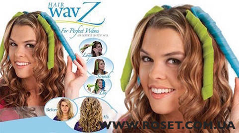 

Бигуди инновационные hair wavz длинные 16 штук