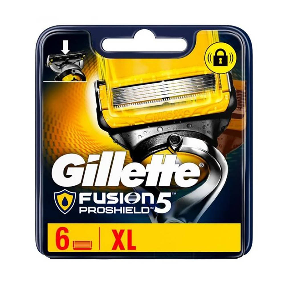 

Сменные картриджи Gillette Fusion 5 Proshield 6 шт (7702018448494)
