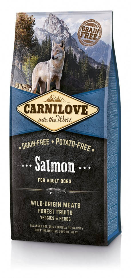 

Сухой корм Carnilove Dog Adult Salmon для взрослых собак 12 кг