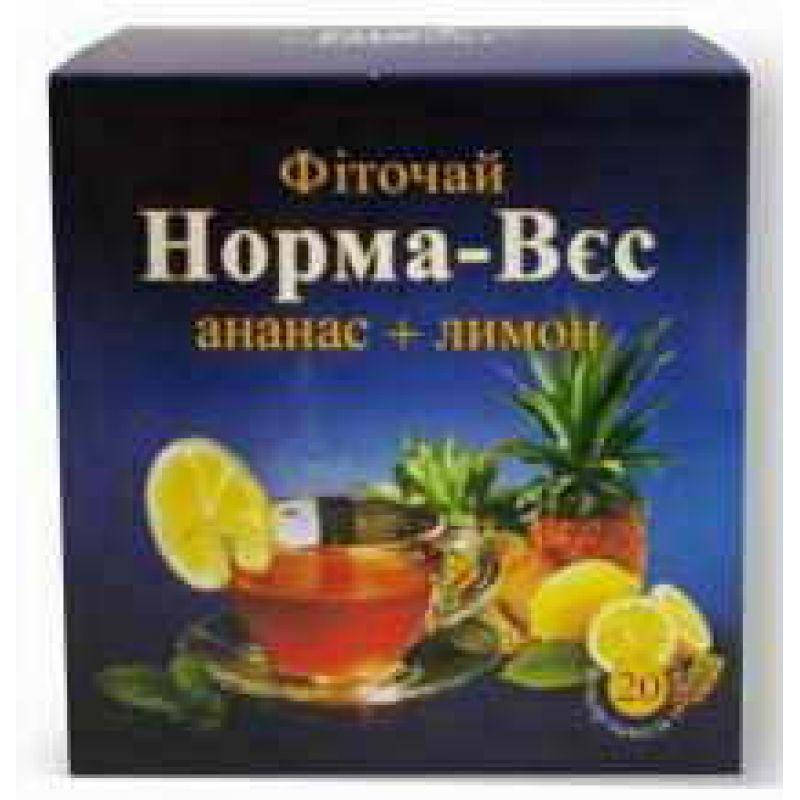

Фиточай "Норма вес с ананасом и лимоном"