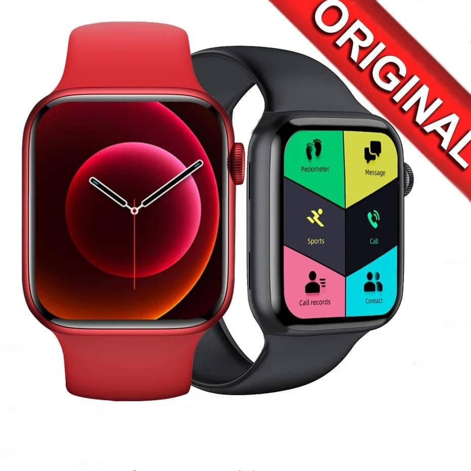 

Игровые Смарт Часы Lige AK76 Blue Smart Watch для Android и iOS как Apple Watch Красные и Черные на выбор