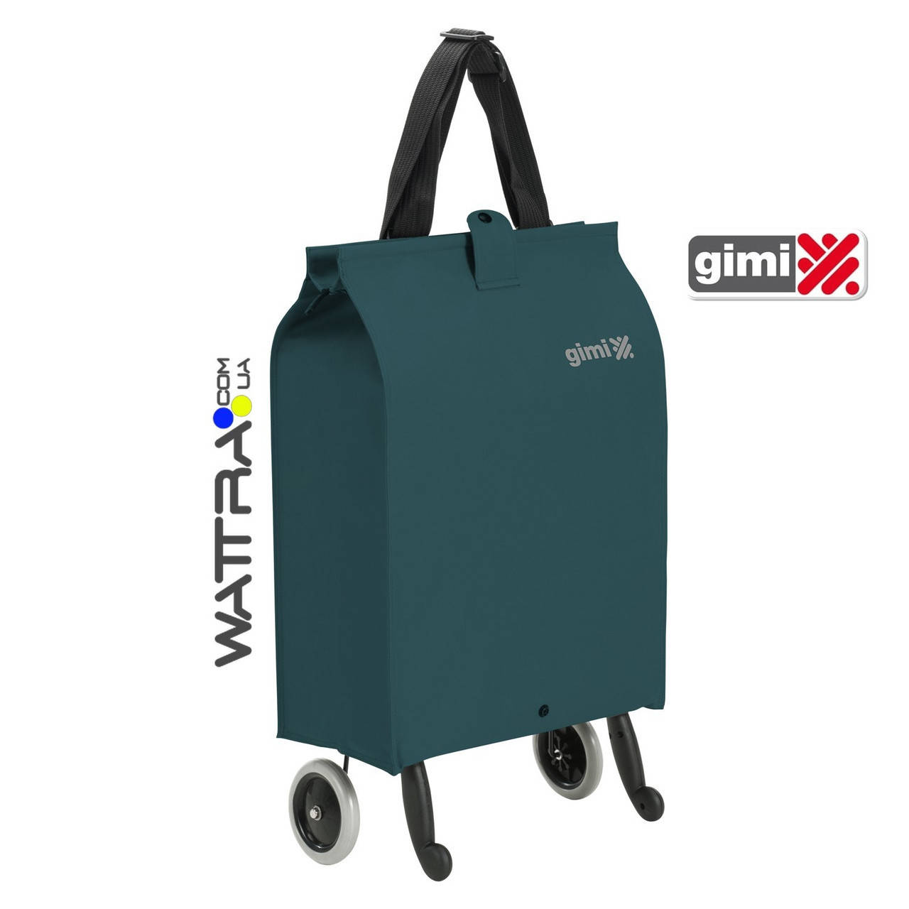 

Сумка-тележка Gimi Brava Plus 38 Blue хозяйственная складная 928402, Синий