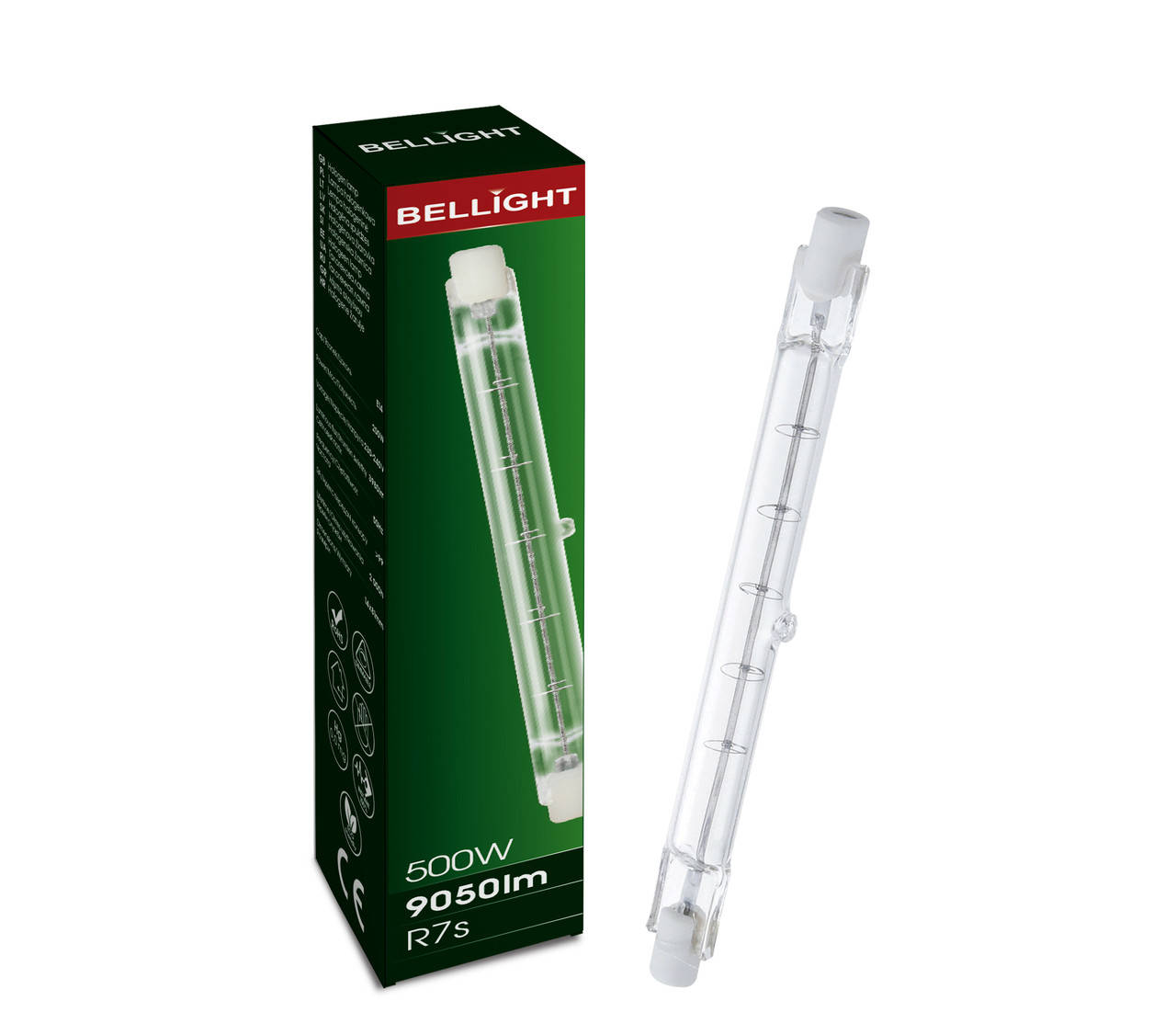 

Галогенная лампа J118 230V 500W R7s